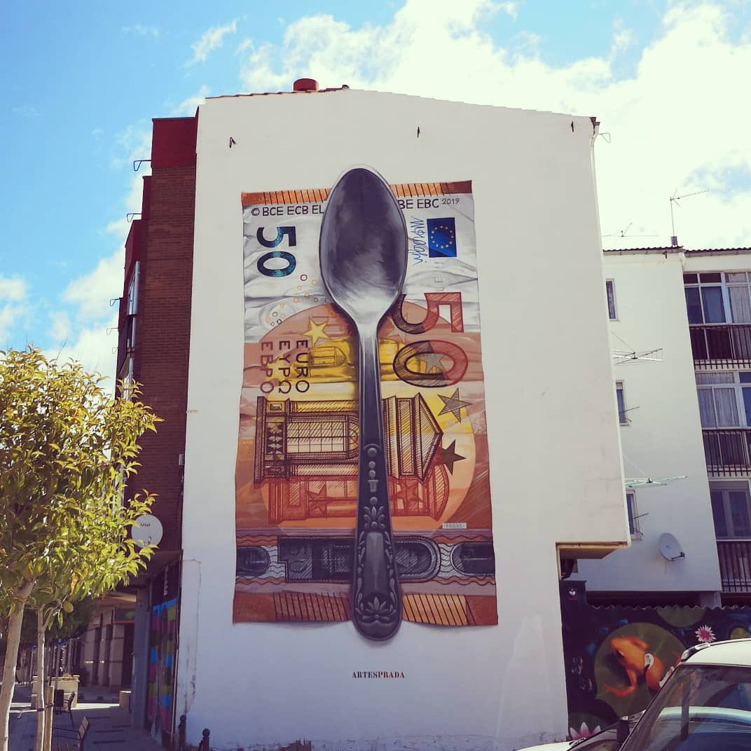 Paula_graffiti's tweet photo. 🧑🏼‍🎨 Artesprada📍Villaobispo de las Regueras, Spain 🇪🇸 
StreetArt 💶 https://t.co/VMnkqLix49