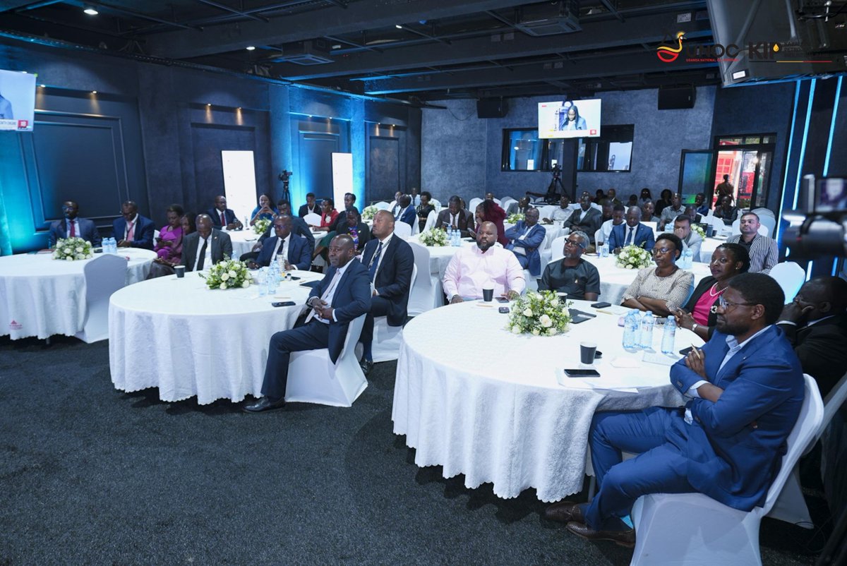 UgandaChamber's tweet photo. 🚨A statement to 🇺🇬 that our oil and gas industrialisation agenda is moving forward, deliberately, and transparently." Mathias Katamba , Chairperson, @UNOC_UG Board of Directors, officially opened the Kabalega Petro-Based Industrial Park Investor Onboarding Launch.
#InvestInKIP https://t.co/Qw745JoGa2