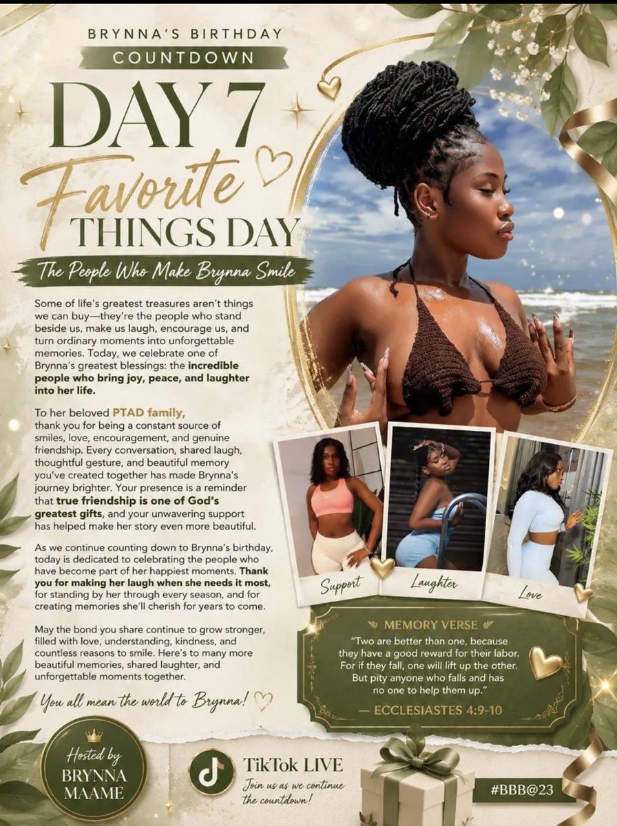 BrynnaMaam71t's tweet photo. Day 7 see you there 🎉🎉🌻🌻❤️ https://t.co/PCnSscPJMo