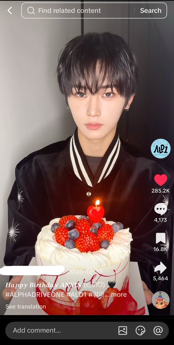 jiaxinaris's tweet photo. interesting how every other member got a birthday tiktok with their cake, but somehow arno is missing 🤨 @wakeone_offcl, care to explain? https://t.co/MGBkglQf9z