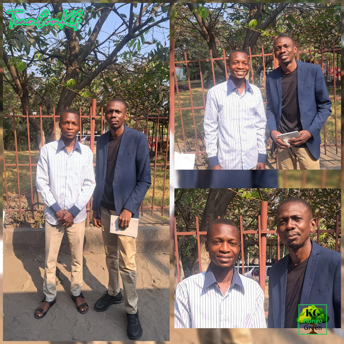 KongoGreenOrg's tweet photo. 🤝 Une rencontre pour préparer l'avenir de KongoGreen !

À l'occasion du Concours National Journalistique sur la Nutrition, notre Point Focal KongoGreen à Kalemie (Tanganyika), Ernest, a eu le plaisir de rencontrer à Kinshasa le Coordonnateur National, @InseparableGed. https://t.co/U5QsvTs7Ot