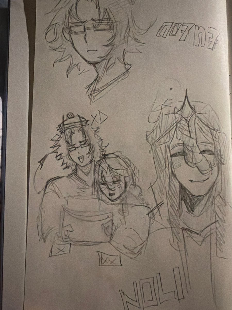 fochiifo's tweet photo. page from new sketchbook with themmm waahhhh #art #noli #007n7 #forsaken https://t.co/9oBuXexZy4