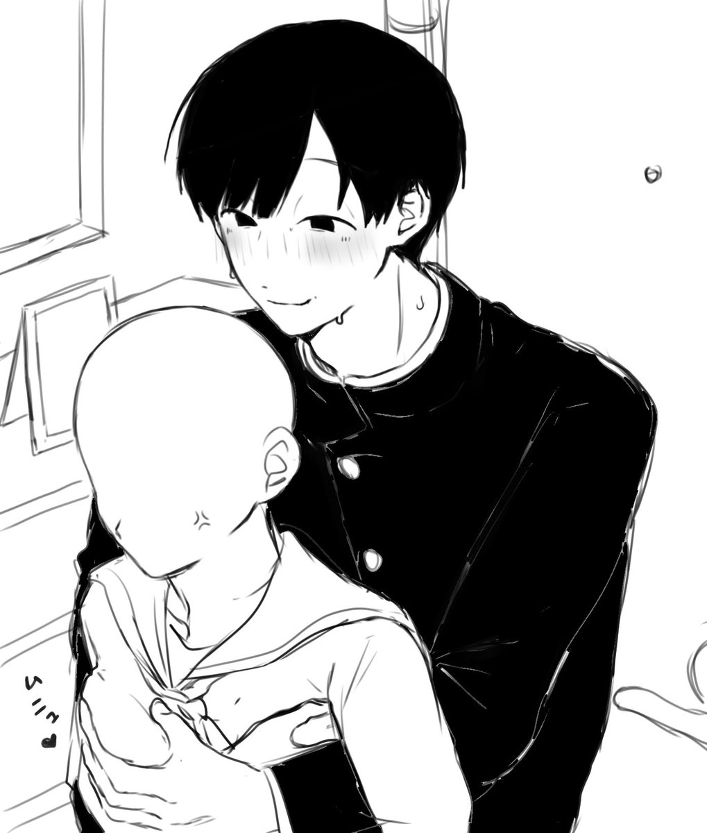 86stpu's tweet photo. 家着いた瞬間これ
⚠️白ハゲユーザー　#ぎなさんに描いたよ https://t.co/UN8rz2PGtS