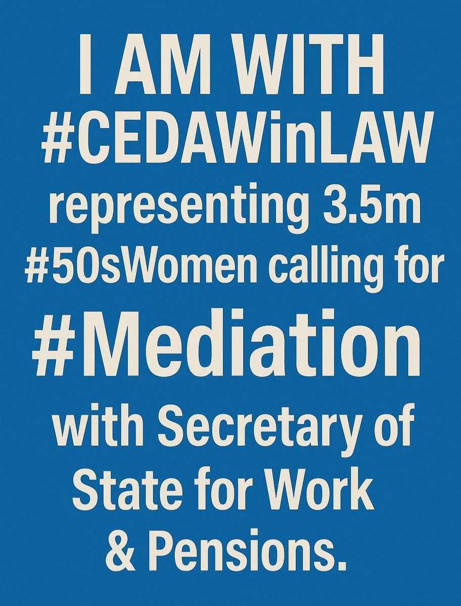 annfenner1's tweet photo. Thanks to those MPs who ✍️the late Sir George Howarth's Letter to SoSW&P & joined his #AlternativeDisputeResolution group supporting #CEDAWinLAW #Mediation #50sWomen
@eastantrimmp @jon_trickett @BellRibeiroAddy @LSRPlaid @johnmcdonnellMP @RachaelMaskell @EmmaLewell @DanCardenMP⬇️ https://t.co/EjnREUggGk