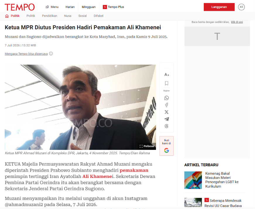 ardisatriawan's tweet photo. "Ketua MPR diutus Presiden" 🤔

***

"Ketua MPR" "diutus" "Presiden" 🤔

***

"Ketua MPR"

"diutus"

"Presiden" 🤔

***

Kok kaya ada yang salah ya? 🤔 https://t.co/9aTYeOYGKx