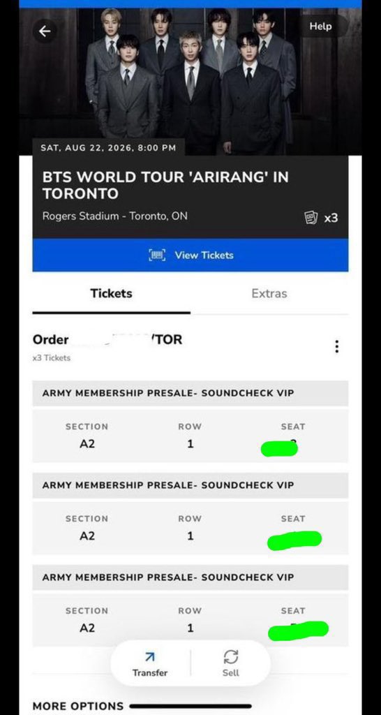 VictoriaOlatin1's tweet photo. WTS] - My x3 Two BTS WORLD TOUR
'ARIRANG' IN TORONTO TOUR
SOUNDCHECK VIP tickets at Roger’s Stadium Toronto, Canada
Sat 8/22 August
Can sell separately
Dm if interested, serious buyers only!
🏷️ Tour ticket tor Aug soundcheck tix sendoff Day 1 wts wtb lfs lf https://t.co/3TsKZdhHyS