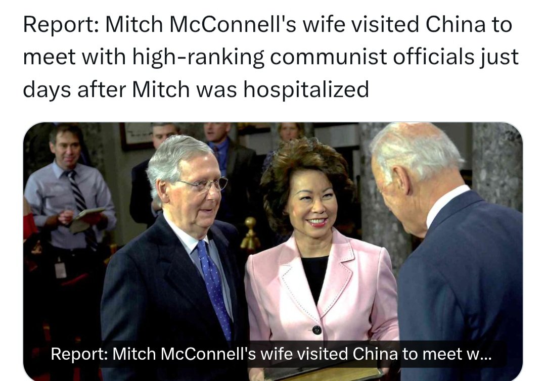 RealVirtualDiva's tweet photo. No wife of a LIVING man, who loved her husband, would fly out of the country when her husband just had a massive heart attack.
Right @LeaderJohnThune ? https://t.co/VkRF1UirE4