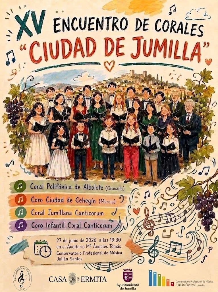 veronicadoval's tweet photo. La Coral 🎵de #Jumilla norte #RegióndeMurcia
Encuentro de 4 corales 🎶en la ciudad
#Murcia #conservatorio #coral #coro #voces #canto #escuelademusica #musica #Cehegin #Yecla #Hellin #Archena #Albacete #Cieza #Abaran #Blanca #Caravaca #Socovos #Letur #Calasparra #Moratalla #rt https://t.co/VZ9nGi9Fas