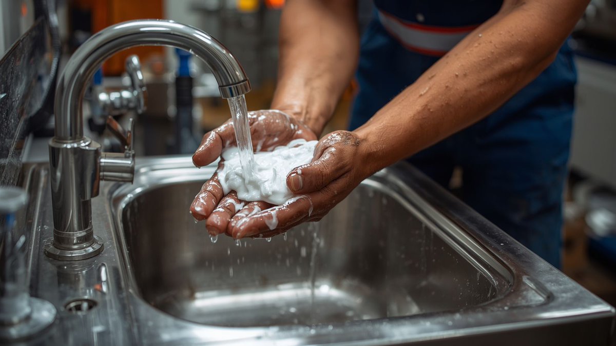MerchantsYQG's tweet photo. #Manufacturing, #Automotive, and #Construction workers handle oils, greases, and metal shavings that ordinary #HandSoap won't remove. Industrial soaps are purpose-built for contamination consumer products can't address.
🧼 https://t.co/WJXuu5EGwp https://t.co/gtY4FcOCoZ