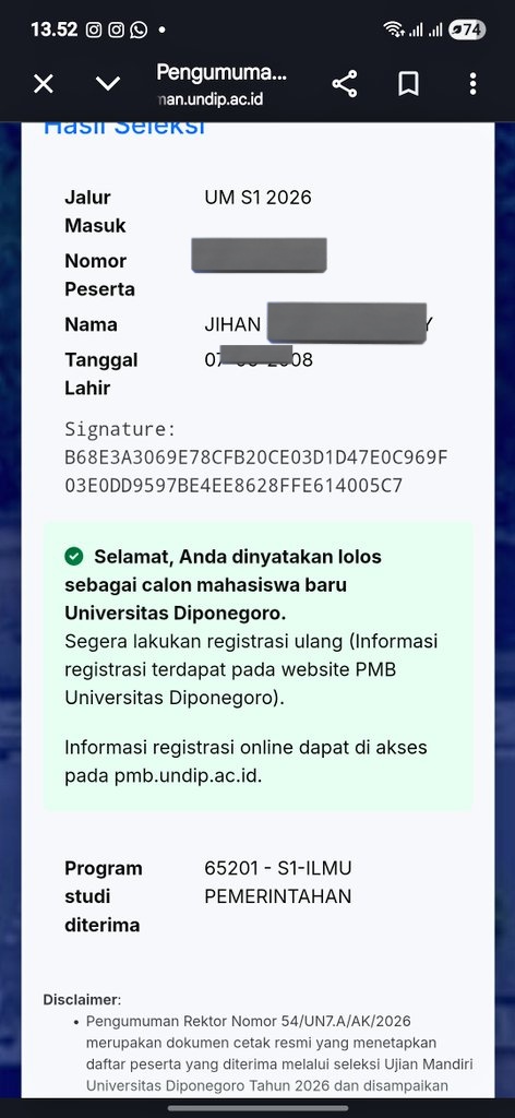 mpruy21's tweet photo. ALHAMDULILLAH YAA ALLAH, setelah sekian kali ketolak, AKHIRNYA AKU LOLOSSSS😻😽😽😽 https://t.co/TMrqy37k02