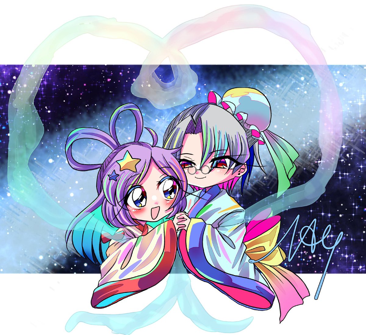 June_398's tweet photo. #七夕 #イラスト #oc
七夕🎋 https://t.co/8kBLaLloVi