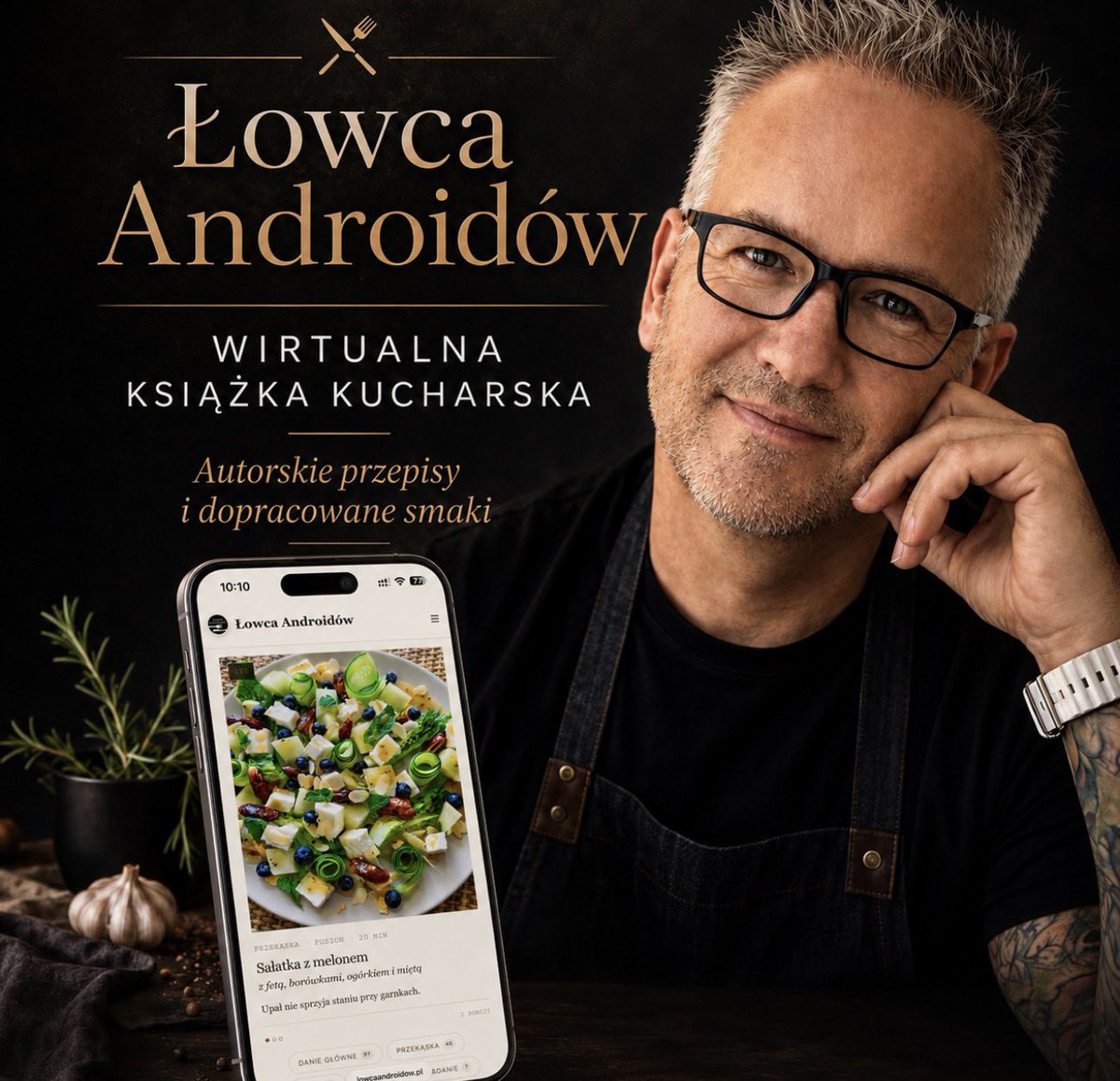 lowca_androidow's tweet photo. Poniżej znajdziecie spis moich wszystkich przepisów dostępnych w wirtualnej książce.  https://t.co/fmIe88KHBX 
Proszę o masowe RT! 

Dania główne
Aglio e olio z domowym makaronem
Babka ziemniaczana
Bigos z pieca
Boczek pieczony
Boczek rolowany Łowcy
Butter chicken
Cannelloni z mięsem
Chleb rustykalny w stylu portugalskim
Cytrynowy kurczak
Czarny makaron
Dorsz z prosciutto w cieście francuskim
Duszone żołądki indycze
Farfalle z krewetkami
Fasolka po bretońsku
Faszerowane podudzia z kurczaka
Fish and chips
Flaki wołowe
Focaccia z winogronami i gorgonzolą
Gnudi z nudy
Golonka pieczona wg Łowcy
Gołąbki
Gulasz wołowy
Gulasz z kurzych serc
Kacze nogi na sianie
Kaczka z jabłkami
Karczek w suszonej cebuli
Karczek z kapustą i ananasem
Karkówka z żółtkiem i purée z buraczków
Kluseczki serowo-szpinakowe
Kopytka ze szpinakiem
Kopytka z masłem, szałwią i parmezanem
Korma z kurczakiem
Kotlety mielone
Kurczak faszerowany
Kurczak w panierce à la KFC
Kurczak zapiekany z bazylią i mozzarellą
Maczanka krakowska
Makaron z kurczakiem gyros w sosie mascarpone
Maślana rolada schabowa
Młoda kapusta
Młoda kapusta po azjatycku
Ossobuco wołowe
Pałki z kurczaka w maśle i cytrynie
Pappardelle z truflami
Pieczeń rzymska
Pieczona golonka w cydrze
Pieczona gruszka z fetą i żurawiną
Pieczone placki ziemniaczane
Pieczone skrzydełka z orzeszkami
Pieczone żeberka z jabłkiem i ziołami
Pieczony udziec wołowy
Pieczony udziec z indyka
Pierś z kaczki z konfiturą z cebuli
Pierś z kaczki z sosem wiśniowym
Pijane nogi - pałki kurczaka
Polędwiczka wieprzowa
Pörkölt tradycyjny
Przepiórka z kandyzowaną gruszką
Pstrąg tęczowy z kruszonką ziołową
Pstrąg w ziołowym majonezie
Pulled Pork
Pulpety w sosie koperkowym
Quiche z kurczakiem, szpinakiem i serem
Ragù bolognese
Rigatoni alla Carbonara
Rigatoni w sosie szparagowym
Risotto ze smardzami
Rolada wołowa
Roladki z piersi kurczaka z chorizo i szparagami
Sałata Cezar
Sałatka z kopytkami
Sałatka z truskawkami
Saltimbocca - kurczak w szynce parmeńskiej
Schab duszony w sosie musztardowym
Schab minutowy
Schab w mleku
Schab w sosie z borowików i śliwek
Skrzydełka a’la po koreańsku
Skrzydełka Poke
Spaghetti alla Puttanesca
Stek z antrykotu wysmażony na średnio
Strogonow
Sushi burgery
Szafranowe bucatini z pancettą i winogronami
Szybkie pierogi, chinkali i pyzy w jednym
Tagliatelle Alfredo
Tagliatelle z borowikami
Tagliatelle z krewetkami i chipsami z szałwii
Tagliatelle z pesto bazyliowym
Tarta z cykorią, porem i pecorino
Tarta ze szpinakiem i pulpecikami
Tikka masala z udźca indyka
Trzy marynaty na grilla
Tteokbokki z kurczakiem
Udziec jagnięcy z glazurowaną gruszką
Wątróbka z jabłkiem, cebulą, bourbonem i masłem
Wielkanocny schab śliwkowy
Wielkowieczerzny karczek z grzybami
Wołowina po burgundzku
Ziemniaczana tarta z kurkami i burratą
Żeberka duszone w młodej kapuście
Żeberka pieczone z wiśniami
Żeberka z piekarnika

Przekąski
3 sosy: śmietanowy, winegret i jogurtowy
Azjatycka marynata do rzodkiewek
Burrata z sorbetem pomidorowym
Ceviche świętokrzyskie
Chińskie jajka marmurkowe
Chimichurri
Coleslaw z czerwoną kapustą i jabłkiem
Domowy chrzan z jabłkiem
Domowy majonez
Dżem truskawkowy Łowcy
Fałszywe foie gras
Francuskie fiutki
Frytki domowe
Galareta wieprzowa
Karczek dojrzewający - Coppa
Konfitura z czerwonej cebuli
Marynowana czerwona cebula
Marynowana sałatka z ogórków
Morele pod chmurką serowo-rozmarynową
Najlepsze konserwowe ogórki ever
Ogórki małosolne z worka
Oscypek z żurawiną i whisky
Pasztet nad pasztety
Placki ziemniaczane z gofrownicy
Ryby w galarecie z rodzynkami
Rzodkiewki małosolne
Sałatka jarzynowa
Sałatka śledziowa
Sałatka wiejska (Horiatiki)
Sałatka z czerwonej fasoli
Sałatka z melonem
Sałatka z orzechami w gochujang
Sos czosnkowy Łowcy
Szparagi na burracie z czosnkową kruszonką
Szparagi z sosem miso-musztardowym
Śledzie marynowane w wiśniówce
Śledzie w winie
Śledź w oleju lnianym
Śledź w śmietanie
Tatar wołowy
Tatar ze śledzia z mango i awokado
Zapiekany camembert