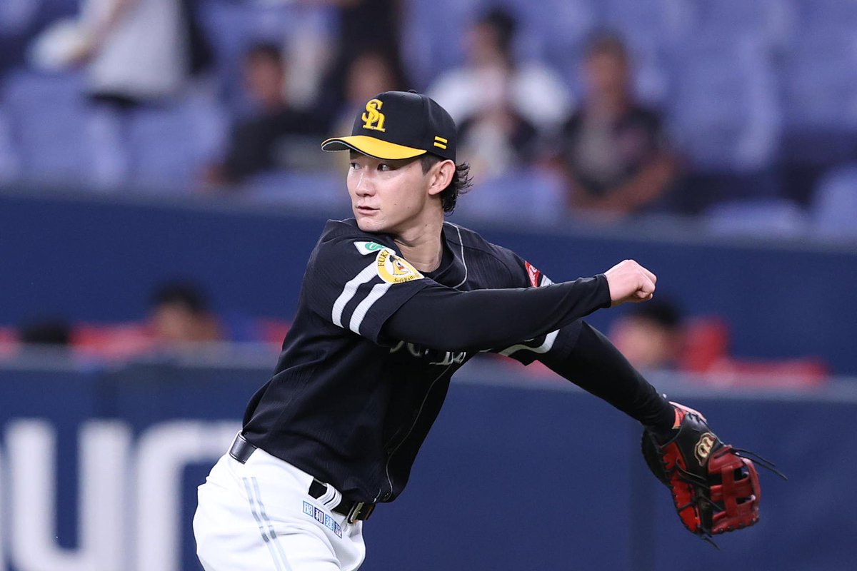 takafullc2's tweet photo. 【スタメン】
7月7日vsオリックス @ 京セラドーム

1一 正木智也
2中 周東佑京
3左 近藤健介
4三 栗原陵矢
5指 ジーター・ダウンズ
6二 牧原大成
7右 柳町達
8捕 海野隆司
9遊 庄子雄大
投 上沢直之

#sbhawks #鷹フル https://t.co/RSFqeDFTz3