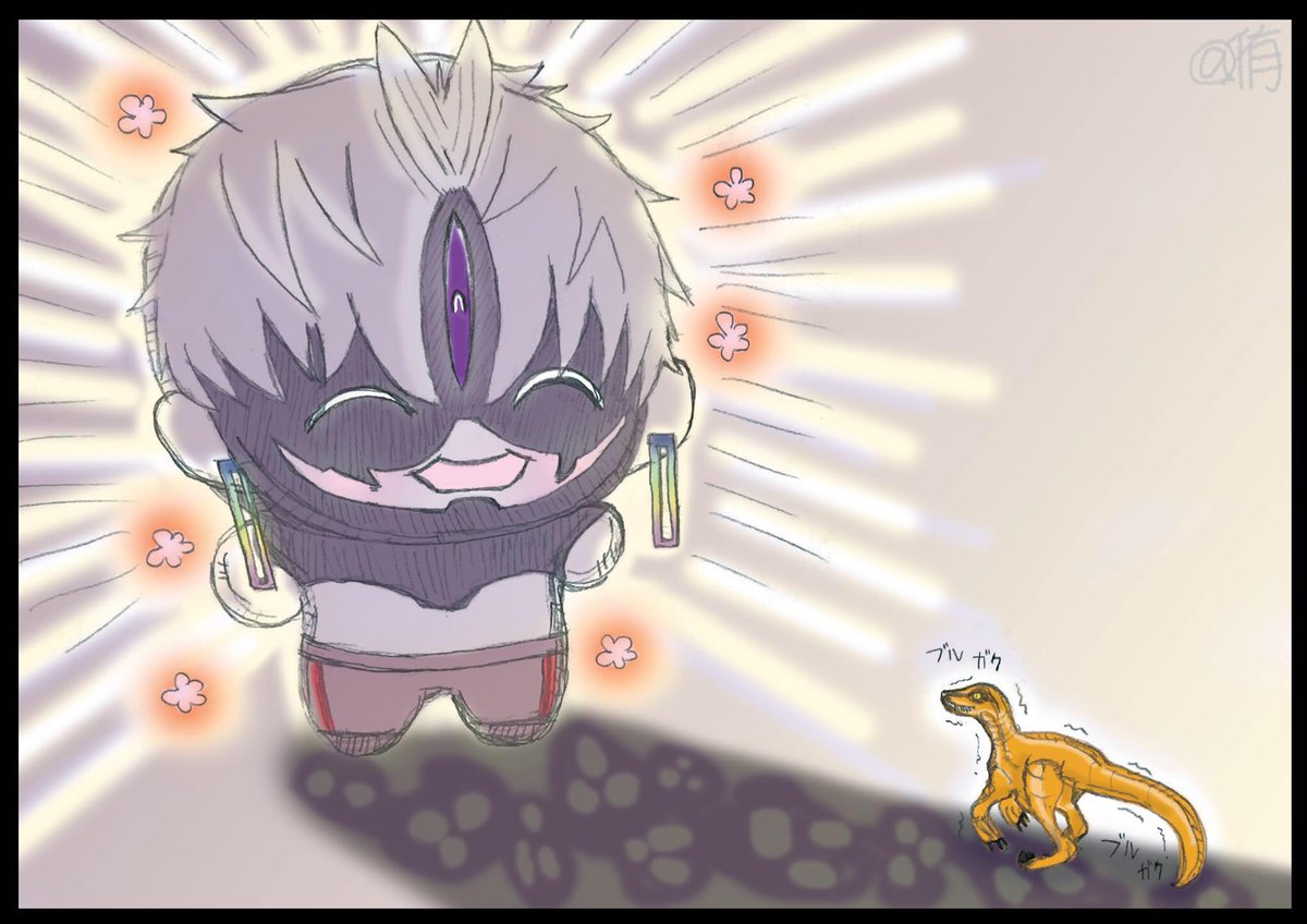 YUUYUUworilng66's tweet photo. #ダンダダン
#dandadan
ぬい🪬「恐竜じゃ」
🦖(((( ；ﾟДﾟ)))ｶﾞｸｶﾞｸﾌﾞﾙﾌﾞﾙ）

(240話の邪視かわいい。。) https://t.co/cAcXI9qdDp