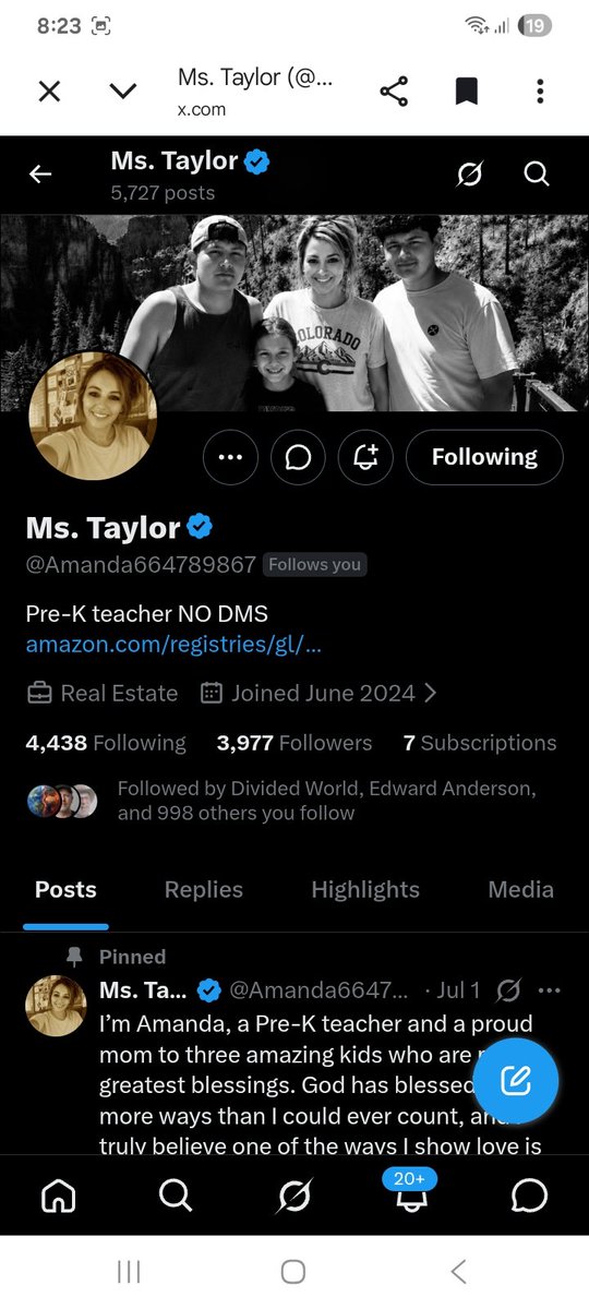 Hawkesbay69's tweet photo. ✨️Patriot Connections ✨️
✨️two great accounts here✨️
👇👇👇👇
@ShutterBughrq9 
@Amanda664789867 
F*R
🇺🇲 https://t.co/GeNODI5UOF