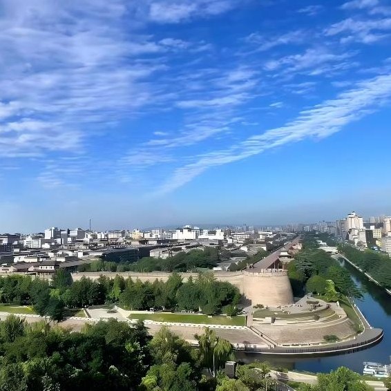 Runningxian's tweet photo. Xi’an has many modern skyscrapers. No tall buildings are allowed within the City Wall to protect heritage sites. Visitors rarely spot its modern districts, which sit outside the wall — mainly the Hi-tech Zone and Economic Development Zone. https://t.co/YFCoBQjqVz