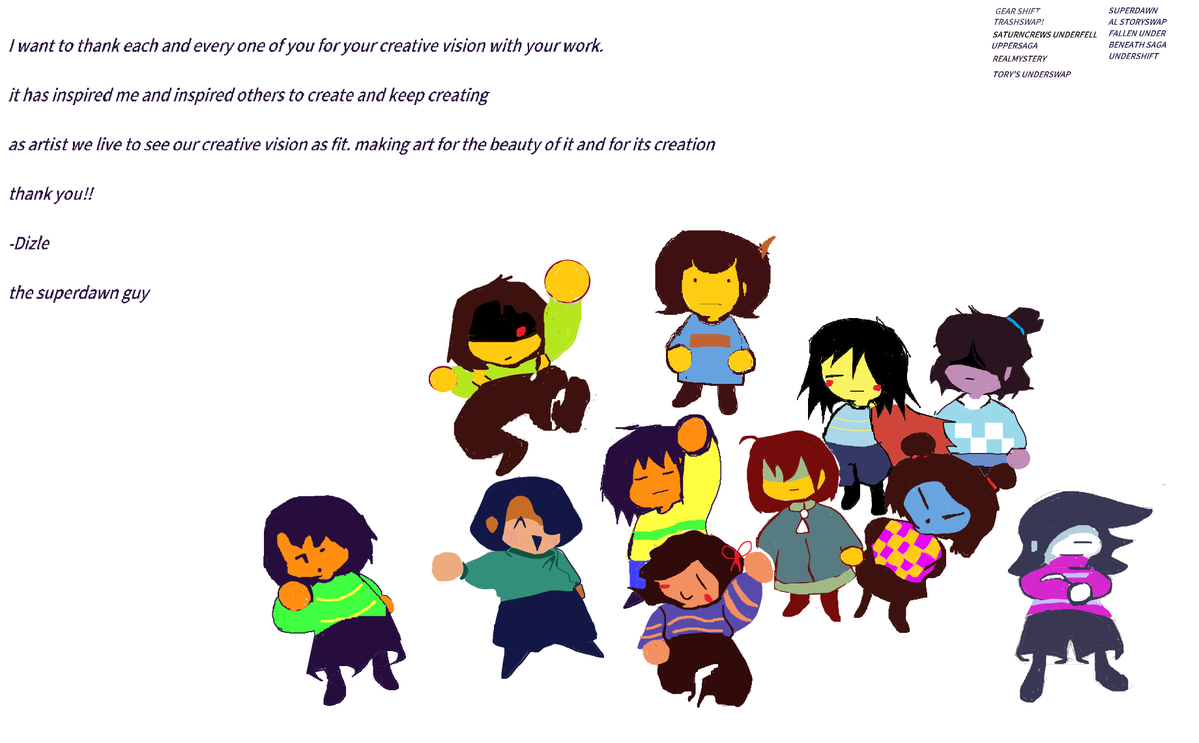 dizzle_is_op's tweet photo. Thank you #undertalw #underswap https://t.co/BMRJQ6OV3r