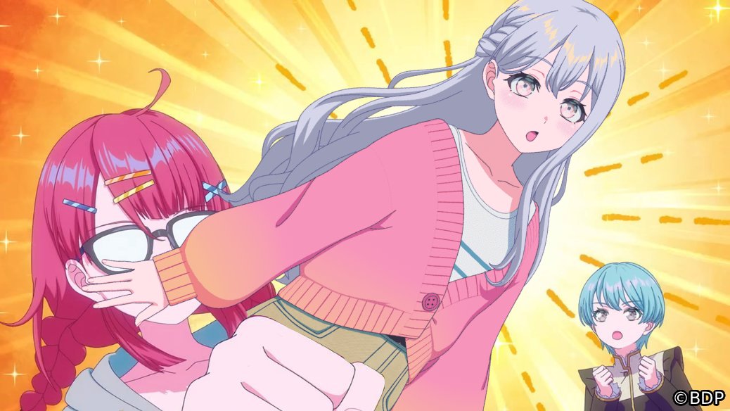 bangdream_en's tweet photo. It's to dangerous to watch #animeYMMT alone, bring Nonochad with you.

#アニメゆめみた https://t.co/P1dqiMi83x