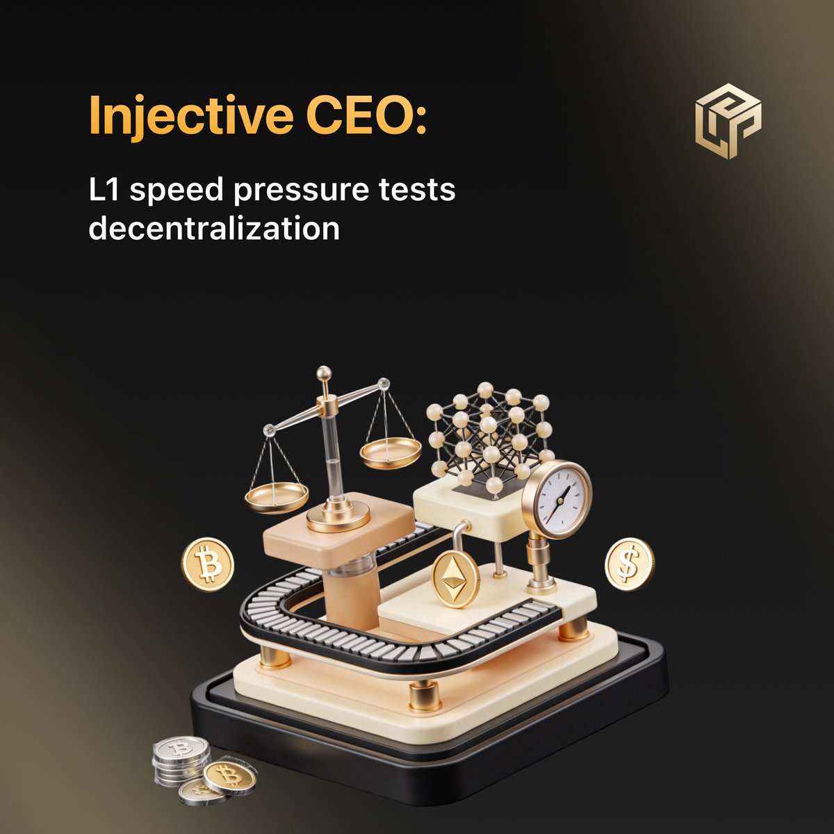 LPKWJ_'s tweet photo. #LPKWJ notes Injective CEO’s warning: faster L1s still face the old trilemma. Speed helps users, but weak decentralization can create fragile rails. ⚙️⛓️🧭 #Layer1 #Blockchain

https://t.co/wGKXNoZbLS https://t.co/mzMbM2K2Oz