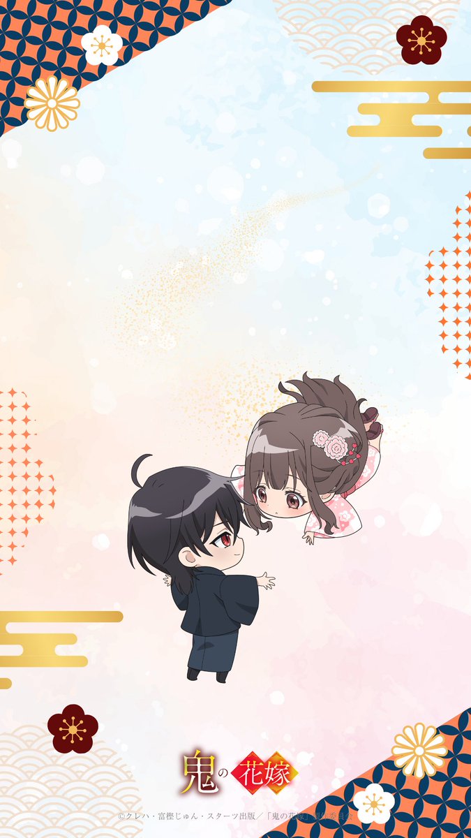 onihana_anime's tweet photo. ꙳✩･:.｡..｡.:･꙳･:.｡. .｡.: ･✩ ꙳
　　七夕スマホ壁紙
　　　プレゼント💫
 ꙳✩･:.｡..｡.:･꙳･:.｡. .｡.: ･✩ ꙳ 

本日は #七夕 🎋 🌟

玲夜&amp;柚子の新規描き下ろし
イラストを使用したスマホ壁紙をプレゼント✨

毎週土曜24:30〜放送中！
https://t.co/FzwUYHJIPl

#鬼の花嫁 https://t.co/7qlGnLEArq
