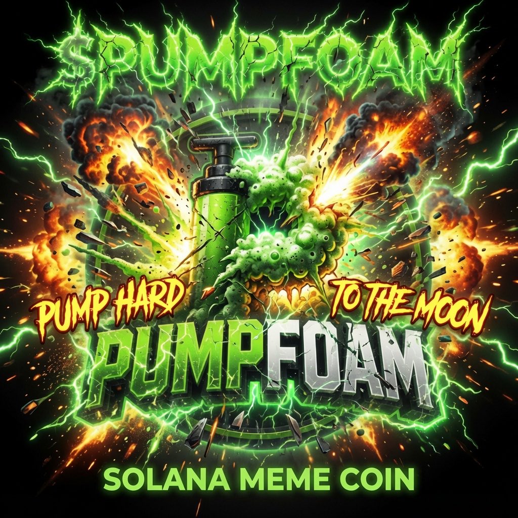 pumpfoam's tweet photo. 🫧 $PUMPFOAM IS COMING TO SOLANA 💥

The foam pump that will flood the timeline with gains. 

Pre-launch chaos loading... 

PUMP HARD. TO THE MOON. 

Who’s ready? Drop 🫧 below 👇 https://t.co/BeaCCf3Epp