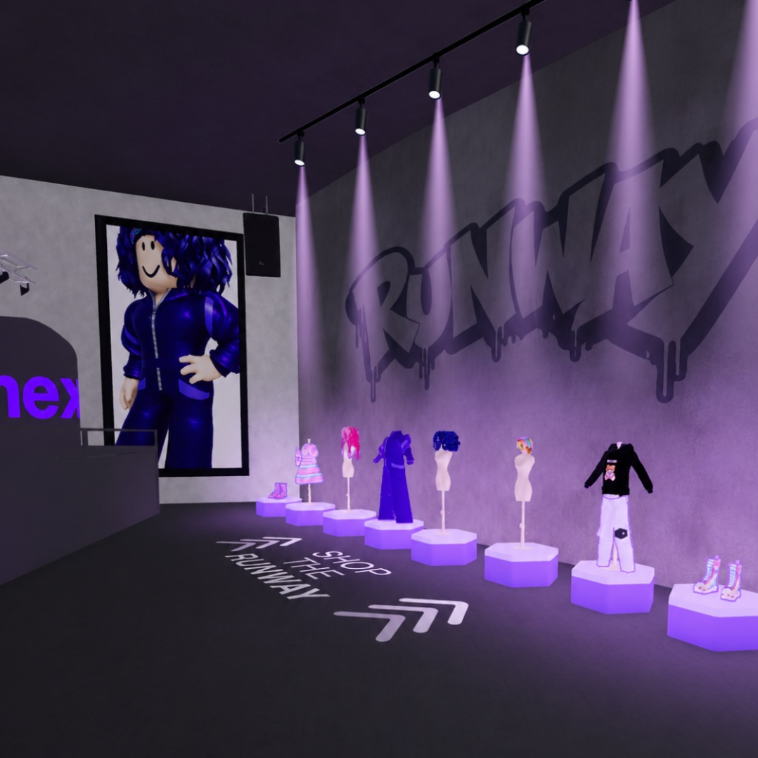 RepubliqeC's tweet photo. The runway has gone digital.

Our @Roblox Runway Experience helps brands showcase their latest UGC collections in an immersive space where players discover, explore and wear digital fashion.

Ready to put your brand on the runway?

#Roblox #UGC #DigitalFashion #GamingMarketing https://t.co/orIN2F1GET
