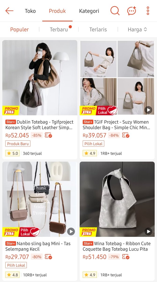 nahzaaii's tweet photo. POV: Definisi nemu totebag yang harganya ramah di kantong tapi vibes-nya langsung classy abis! 👜✨

🛒🍊 https://t.co/dRY9ivpHGB https://t.co/Jf7Pp1wl8c