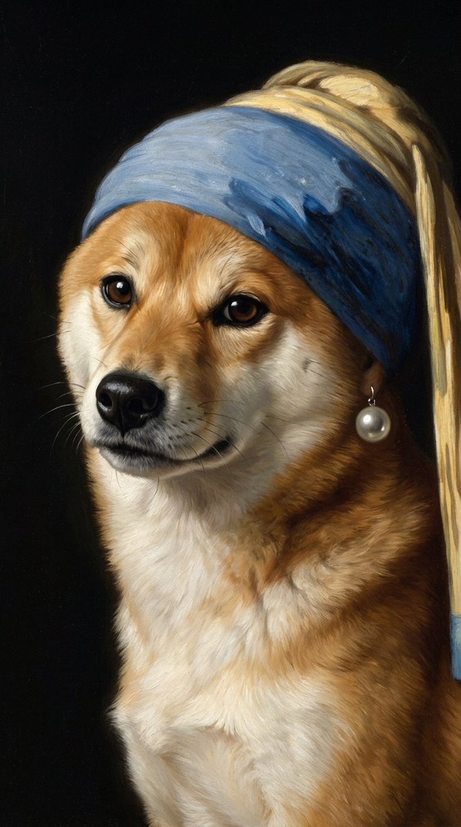 ranranharuru's tweet photo. 美しい絵画になりました🖼️
#AIart️️️️️️️️️️️️️️️️️️️️️️️️️️️️️️️️️️️️️️️️️️️️️️️️️️️  #秋田犬　#柴犬 https://t.co/6MTNRJDxCK