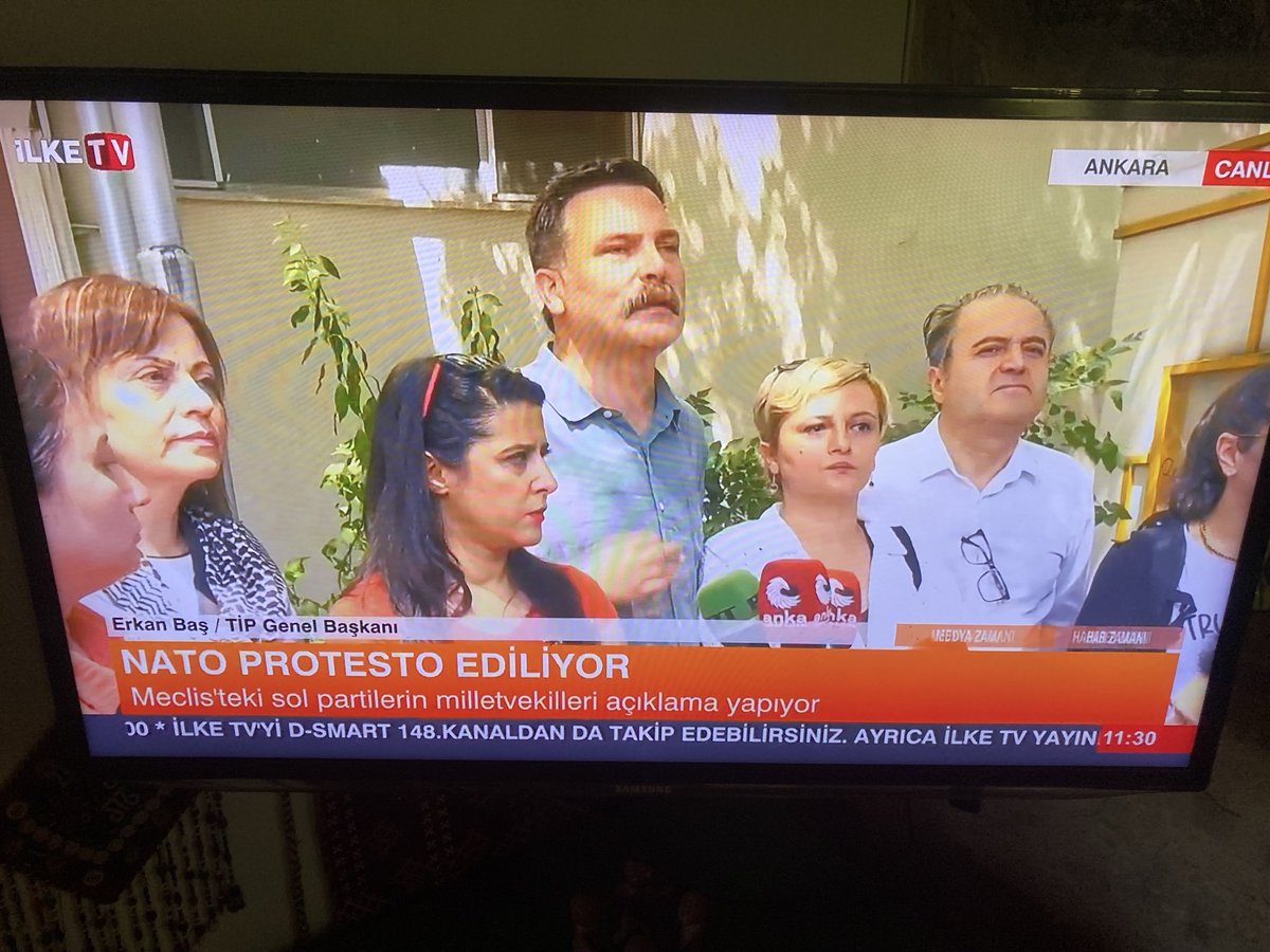 BahadrAltan1's tweet photo. Halkın vekilleri Ankara’da NATO’ya karşı duruyor… https://t.co/66bFfx3gLi