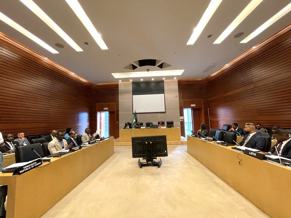 UNOCHAAU's tweet photo. 🔴⏰Happening now !! The Humanitarian Coordination Forum (HCF) briefing to the @_AfricanUnion PRC Sub-Committee on Refugees, Returnees, IDPs, and Migrants on the #Humanitarian Situation in Africa. https://t.co/C1wJoeF4xG