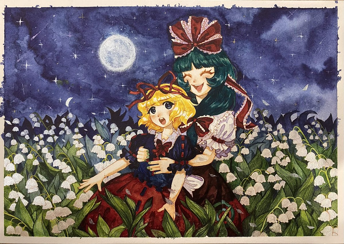 CarnelsCorner's tweet photo. Commission for @WizleHa :3 (Awful picture, wish I had a scanner instead)
#touhou #東方Projectㅤㅤㅤㅤ https://t.co/Gnu2GlMxSW