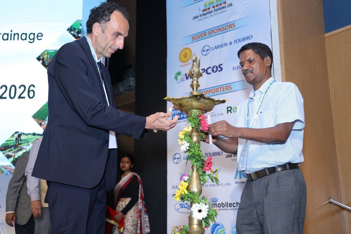 icidorg's tweet photo. ICID celebrated its 76th Foundation Day by organizing 2nd Indo-Global Irrigation Summit on 24-25 June 2026 at New Delhi. The theme of the Summit was "Smart Irrigation Management". More than 300 delegates from around the world participated. https://t.co/yqhv3ltuxB