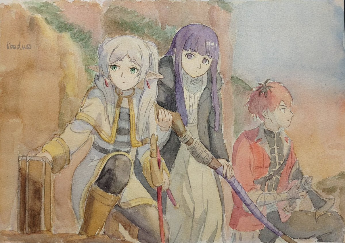 liboduo12's tweet photo. daikon,eggplant,tomato #art #frieren #painting #watercolor https://t.co/NMO6ydr0tq