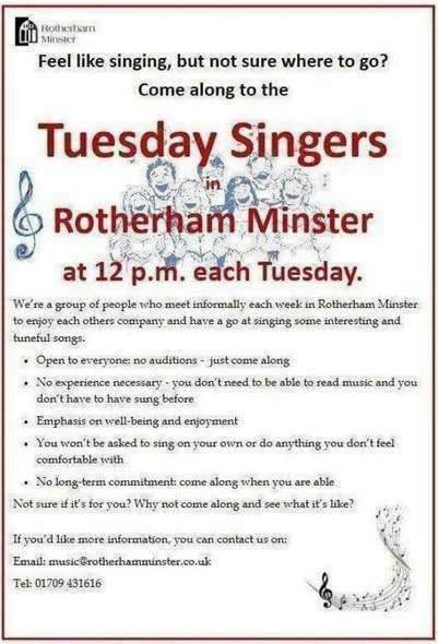 Stag_RosePPG's tweet photo. #FoodWorks #JustMeals #musicislife #singers #company #music #singforhealth #singforthebrain #dosomethingdifferent Rotherham Minster https://t.co/O7CCcyx9hd