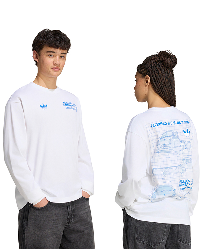 eurosports_shop's tweet photo. \✨新商品入荷情報✨ /
#メルセデス AMG ペトロナス F1 チーム #BlueWonder ロングスリーブ Tシャツ
高速輸送するために製作されたトランスポーターをデザインに落とし込んだカジュアルデザイン🚛
🩵アディダス トレフォイルロゴを大胆に採用🩵
https://t.co/fLNm5OlcId
#f1jp #アントネッリ #ラッセル