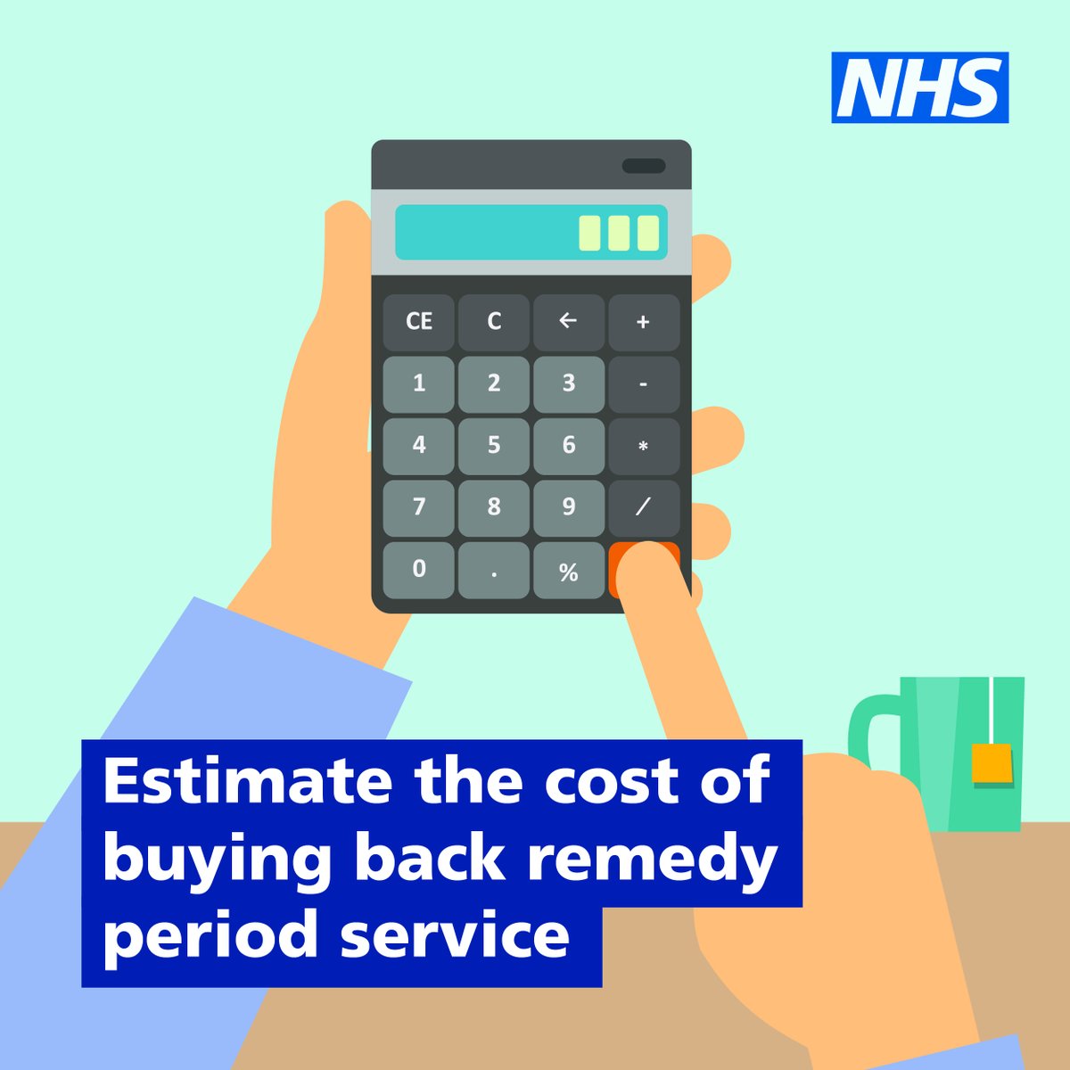nhs_pensions's tweet photo. If you opted out of the NHS Pension Scheme because of the discrimination identified in the McCloud judgement, you can now apply to buy back remedy period service. 

Estimate the cost of reinstating missing contributions using our calculators: https://t.co/f4LfOR451t https://t.co/scJOqOczk8
