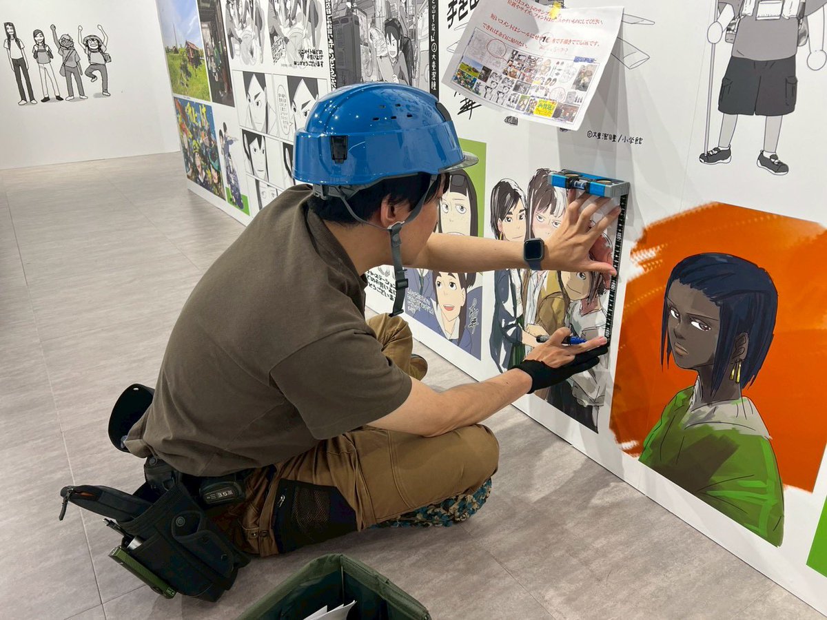 dennou319's tweet photo. 来場者の満足度の為に、とても沢山アナログなこともやっているという点も含めて、デジタルの性質を基準に展覧会を組み立てた。 https://t.co/OVrcVHAADa
