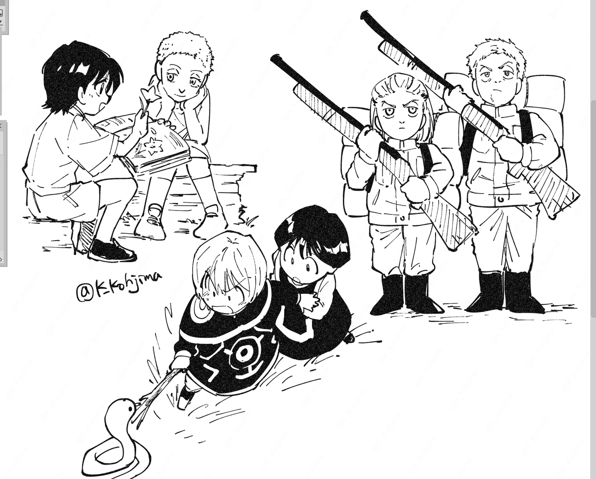 K_Kohjima's tweet photo. ちみハンタrkgk https://t.co/IqvGsGDEG7