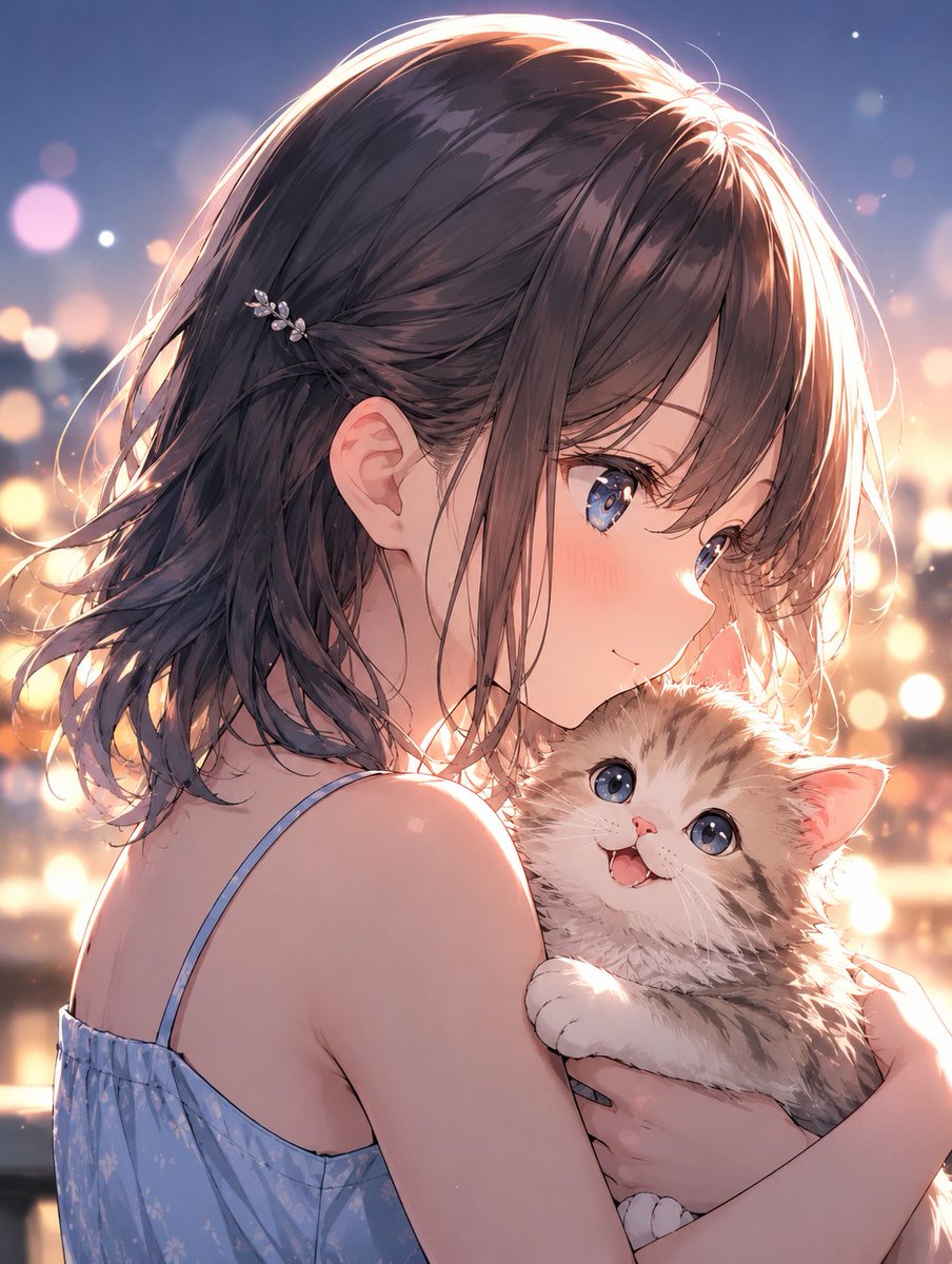 火曜日、お疲れさまでした～❣️🐱✨ #AIイラスト