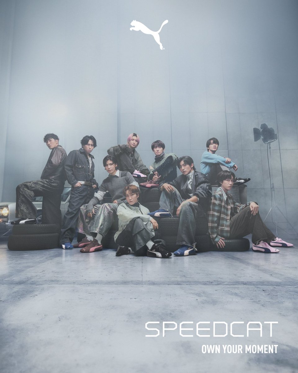 SnowMan__Fc's tweet photo. 👟ファン待望の新作スタイル✨

⛄️ #PUMA × #SnowMan
🔥 #SPEEDCAT — OWN YOUR MOMENT

CM出演メンバーが着用した人気モデルが、今、ファンの注目を集めています！💫

💙今すぐチェックして、同じスタイルを楽しもう

お見逃しなく！

🛒PUMAストアはこちら👇
[https://t.co/5sldgVaGH2]

#スノーマン https://t.co/j12qIDD6oP