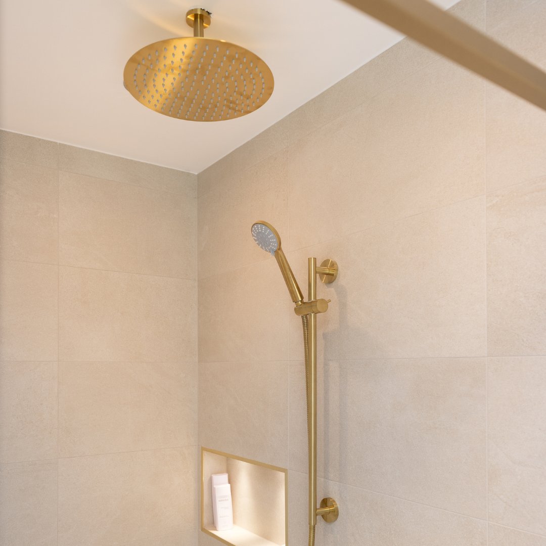 bathcoperth's tweet photo. Our team completed this beautiful bathroom renovation in Cupar, combining Harlequin wallpaper, a neutral colour scheme and brushed-brass fixtures to create an elegant and inviting bathroom.

Visit our award-winning showroom in Edinburgh and Perth for design ideas and inspiration. https://t.co/zWZ0BVF5AE