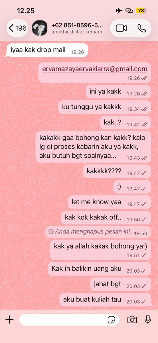boobsy4fun's tweet photo. 🚨 PLEASE HELP RT &amp; REPORT 🚨

HATI-HATI @pulivh PENIPU ACC PREM. DITUNGGU ITIKAD BAIKNYA YAH‼️ JANGAN SAMPE PANTAT MU KEDAT-KEDUT KARNA NIPU ORANG‼️

#bealanja #zonaba #zonauangㅤ https://t.co/N8eqEwkyQY