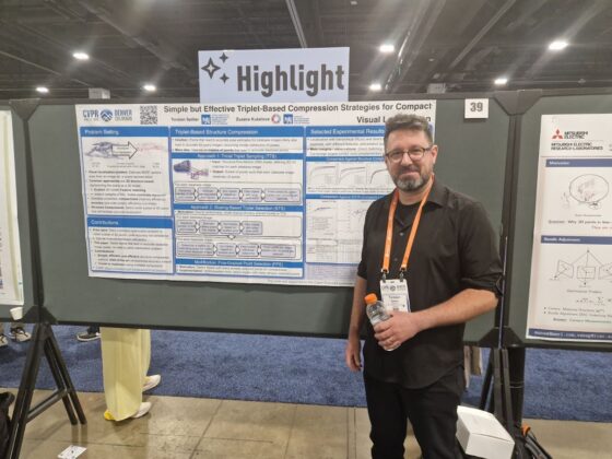 CIIRCCTU's tweet photo. Výzkumníci z našeho institutu představili své výsledky na prestižní konferenci #CVPR.

Více na 👉 https://t.co/4o2tIREwg9 https://t.co/10xlBJkGXG