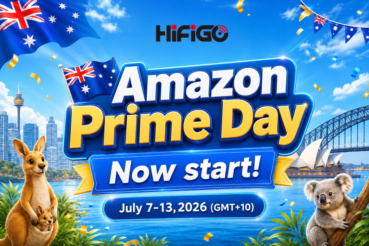 HiFiGoAudio's tweet photo. 🎉Deals are bright, delights are right!🔥
🇦🇺Amazon Australia Prime Day is LIVE!🎊
🛒Don’t miss out, shop your HiFi now!👇

🔗 https://t.co/aeZ7wpjirE
#HiFiGo #AmazonPrimeDay #AmazonAustralia #HiFi #Audiophile #PortableAudio #AudioGear #MusicLovers #deals https://t.co/ugRXDTNiUq