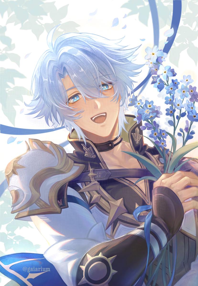 gaiarium's tweet photo. Forget-me-not

#HonkaiStarRail #hsrcreators #Phainon https://t.co/omCljhZw9F