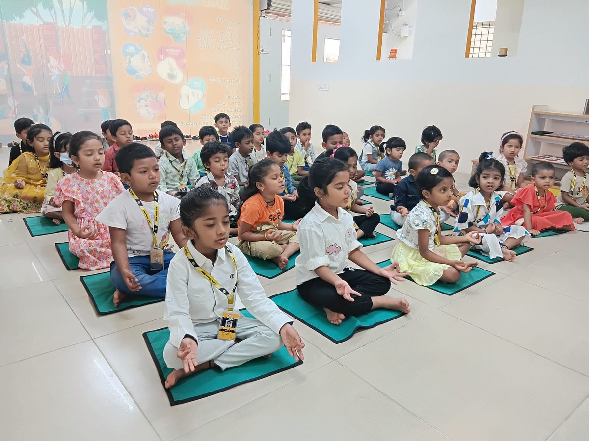 Lhb_offical's tweet photo. International Yoga Day at Little Honey Bees Preschool
📞 +91 90367 79728
🌐 https://t.co/Nvdn35JGhQ
#LittleHoneyBees #InternationalYogaDay #YogaForKids #HealthyKids #MindfulLearning #EarlyChildhoodEducation #PreschoolLife #KidsYoga #LearningThroughPlay #HealthyHabits https://t.co/AeWBMSdYzJ