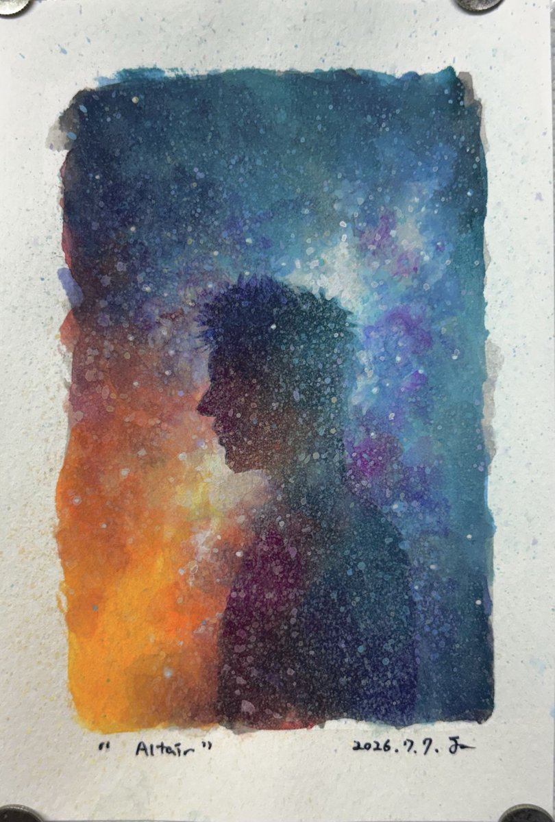 joe_katayama's tweet photo. Today’s drawing .
7/7

Altair

#everydaychilldrawing

七夕ですね https://t.co/MnlPNw75BB