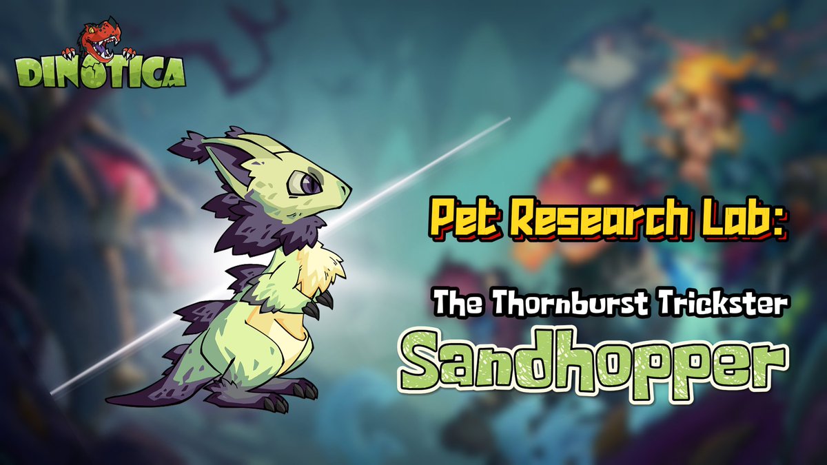 _dinotica's tweet photo. 🌵 Friendly reminder: hugging Sandhopper is not recommended.
Neither is standing near its cacti.
Nor its enemies.
#Dinotica #Sandhopper #IndieGame #SteamGame https://t.co/ceuzteCCVI