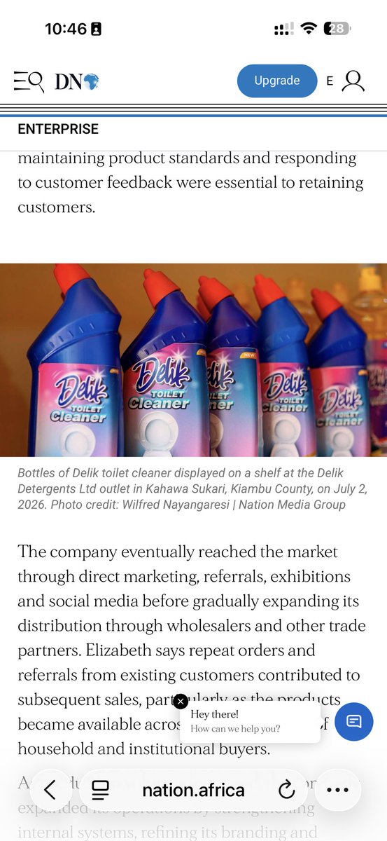 delikhome's tweet photo. We made it to today’s Daily Nation Newspaper 🎉🎊🎉🎊👏🏼🎉🎊
Section Powering SME, Founder @lizziembuthia 
This far it has taken the hand of God 🙏🏽
Crab your copy today.

#newspaper #dailynation #poweringSME #delikhome #entrepreneurship https://t.co/ai0BDxfmYx