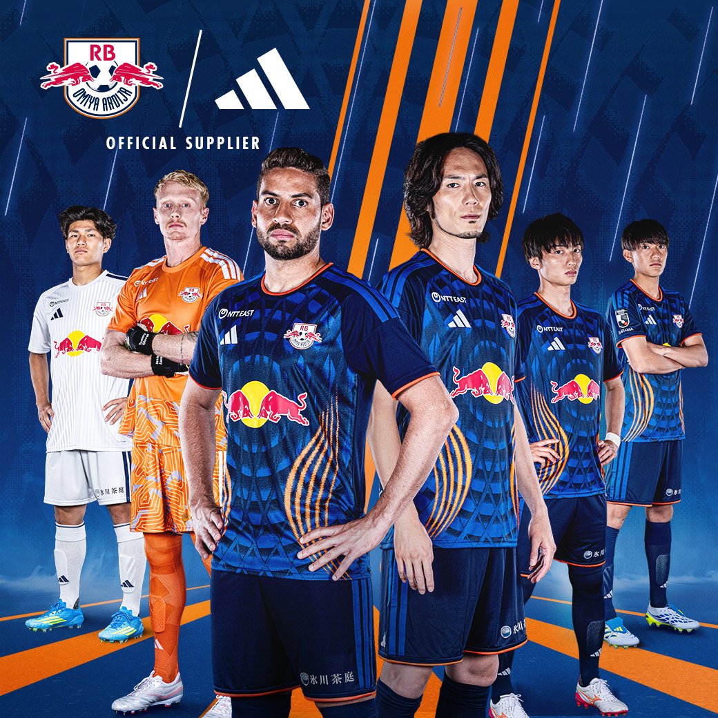 Ardija_Official's tweet photo. ◤𝑮𝑶𝑶𝑫𝑺 𝑰𝑵𝑭𝑶𝑹𝑴𝑨𝑻𝑰𝑶𝑵◢

／
2026/27シーズン ユニフォーム
オフィシャルオンラインストアにて一般販売中‼️
＼

✔︎#カルリーニョスジュニオ 選手のネーム&ナンバーも本日7/7(火)18:00から追加9️⃣
🔗https://t.co/xpWSHwMFQV

🔽特設サイトはこちら
🔗https://t.co/7zETMljvXJ

#RB大宮アルディージャ #ardija